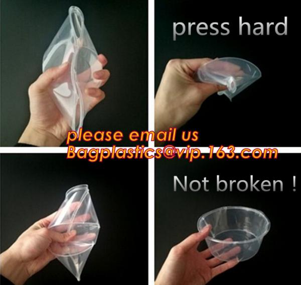 Disposable custom blister PET food packaging plastic container cookie biscuit tray,PET blister packaging compartment hin