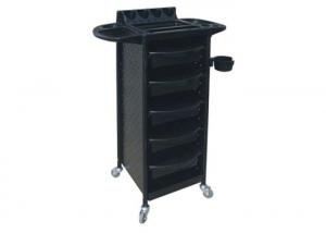 Quality Hair Salon Cosmetology Rolling Carts With Wheels , Plastic Materials for sale