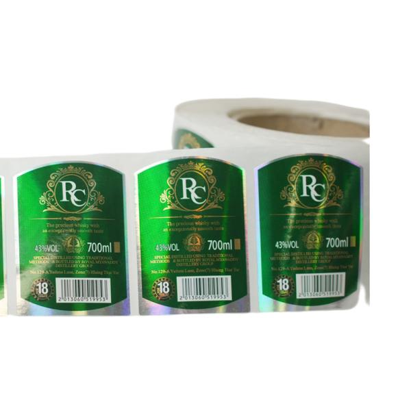 Self Adhesive Custom Clear Vinyl Stickers Transparent Printed Return Address Labels