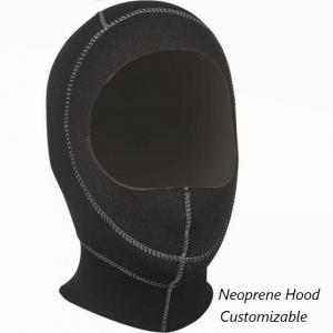 China OEM Neoprene Triathlon Wetsuit Hood High Stretch UV Protection Cap on sale