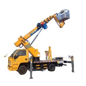 Quality 23meters Max Operation Height Aerial Work Platform Truck Bucket Size 1000x700x1250mm for sale
