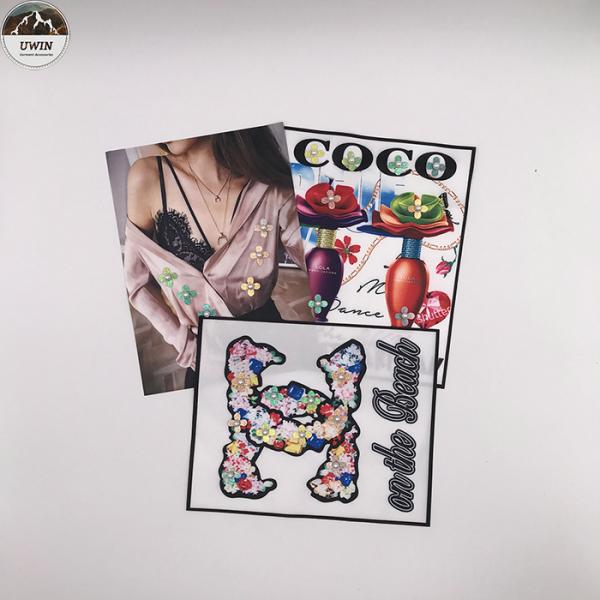 Sew On Embroidery Blank Patches , Customized 3d Embroidery Patches