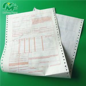 China Ncr Digital Carbonless Paper , Computer Printing Carbon Copy Paper Sheets OEM on sale