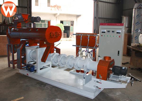 Buy 2250kg Floating Fish Feed Pellet Machine Conditioning Power 3KW Sinking 1T/H at wholesale prices