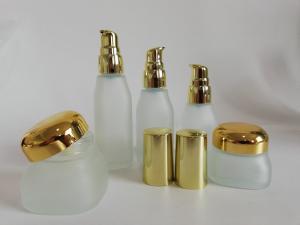 Quality Customized Size Empty Cream Container , Round Cosmetic Lotion Bottles for sale