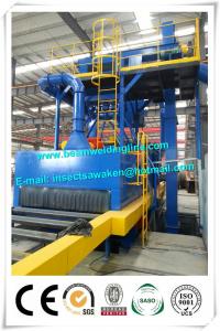 Quality Roller Conveyor Steel Plate Shot Blasting Machine For Removing Rust for sale