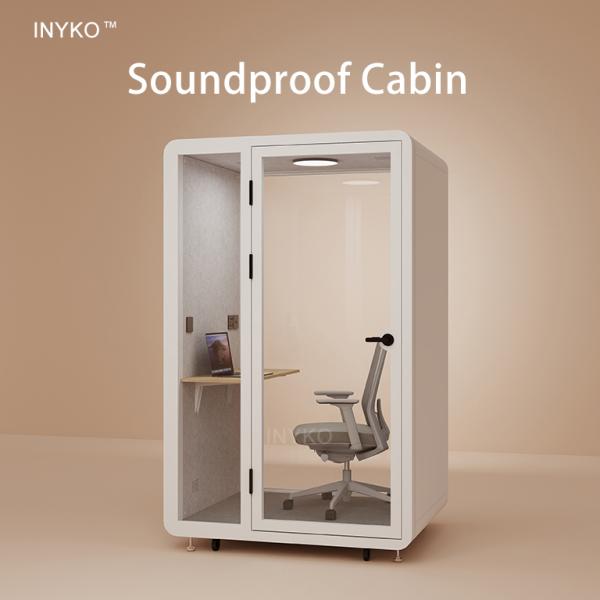 High Density Office Privacy Pods Single Person Office Pod Soundproof