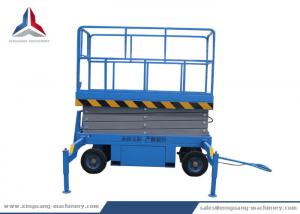 China Towable Hydraulic Mobile Scissor Lift Table with 8m Platform Height on sale