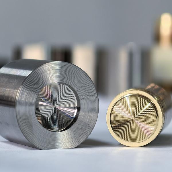 CD Pattern Stainless Steel Round Knobs Injection Mold Electroforming