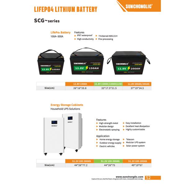 High-efficiency 12.8v 200ah Lithium Iron Phosphate Battery Featuring Accelerated Charging