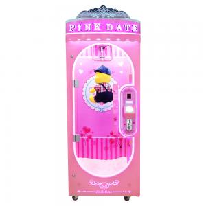 Quality Coin Operated Claw Crane Machine Pink Large Toy Crane 110V - 220V Range for sale