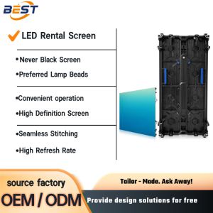 Mobile Interactive LED Rental Display Advertising Signage Cloud Control Tiled