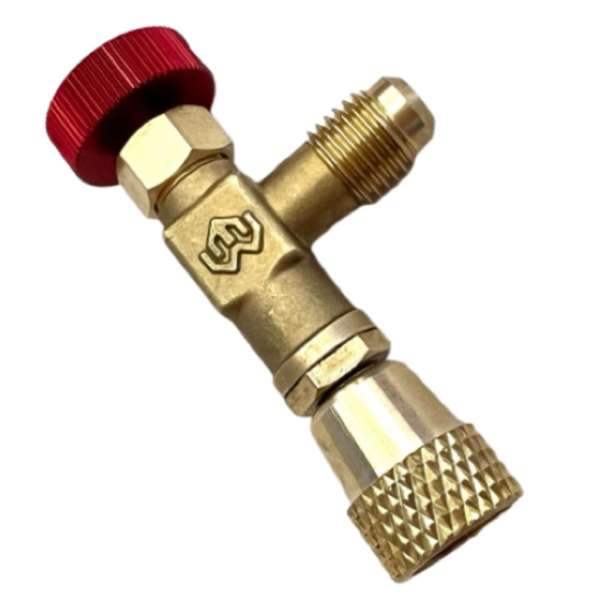 466 Single Gauge Valve Automotive R134a Refrigerant Charging Tool for Air Conditioning AC Refrigerant Heat Exchange Parts