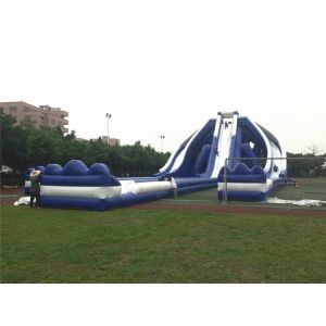 Quality Customized Inflatable Water Slides Bouncer Digital Printing for sale