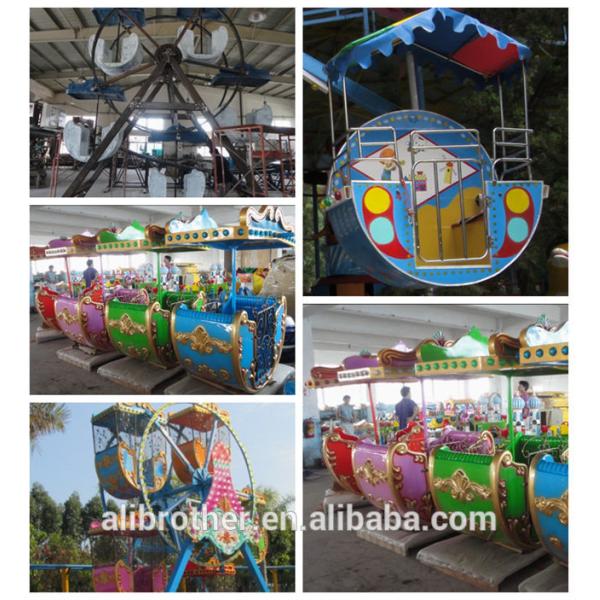 Mini Ferris Wheel Carnival Rides Trailer Mounted Rides For Sale