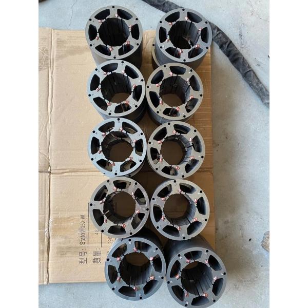 Custom Laminated Motor Stator Core Assembly | Precision Silicon Steel Stamping for Electric Motors | 250W–1000W Stator Stack Manufacturer