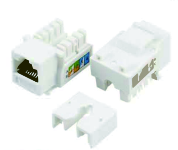 Cat.5e RJ45 (8P8C) Keystone Jack ZC-1109