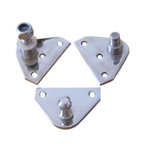 Quality Custom Bracket AISI 304 Stainless Steel Stamping Parts Polished For Boat for sale