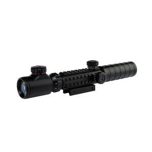 Buy cheap 3-9X32E Tactical Hunting Scope Red Green Illuminated Reticle Scope from wholesalers