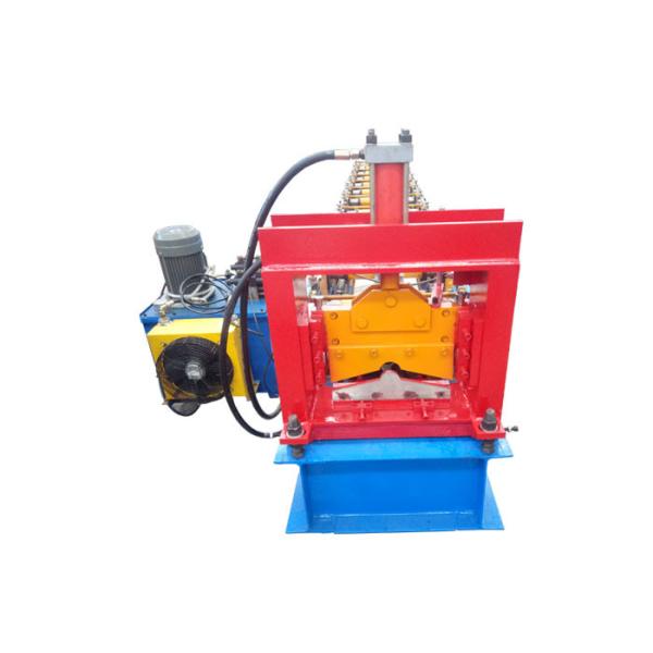 GI House Ridge Cap Roll Forming Machine Main Structure 300mm H Beam Pump Power 3kw