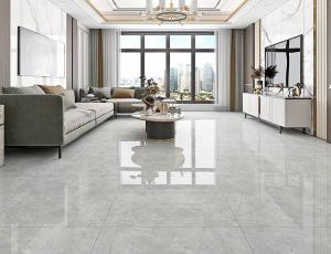 Quality 800x800mm Antibacterial Glazed Polished Porcelain Floor Tile , SGS Project Floor Tiles for sale