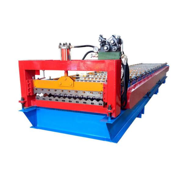 Fully Automatic Corrugated Sheet Making Machine , 13 Rows Corrugated Metal Roofing Machine