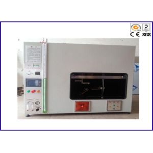 UL94 Vertical / Horizontal Flammability Tester , 45 Degree Flammability Tester
