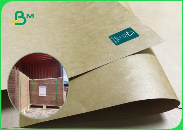 Buy 125gsm - 400gsm FSC Certified Virgin Brown Kraft Liner Paper For Paper Bags at wholesale prices