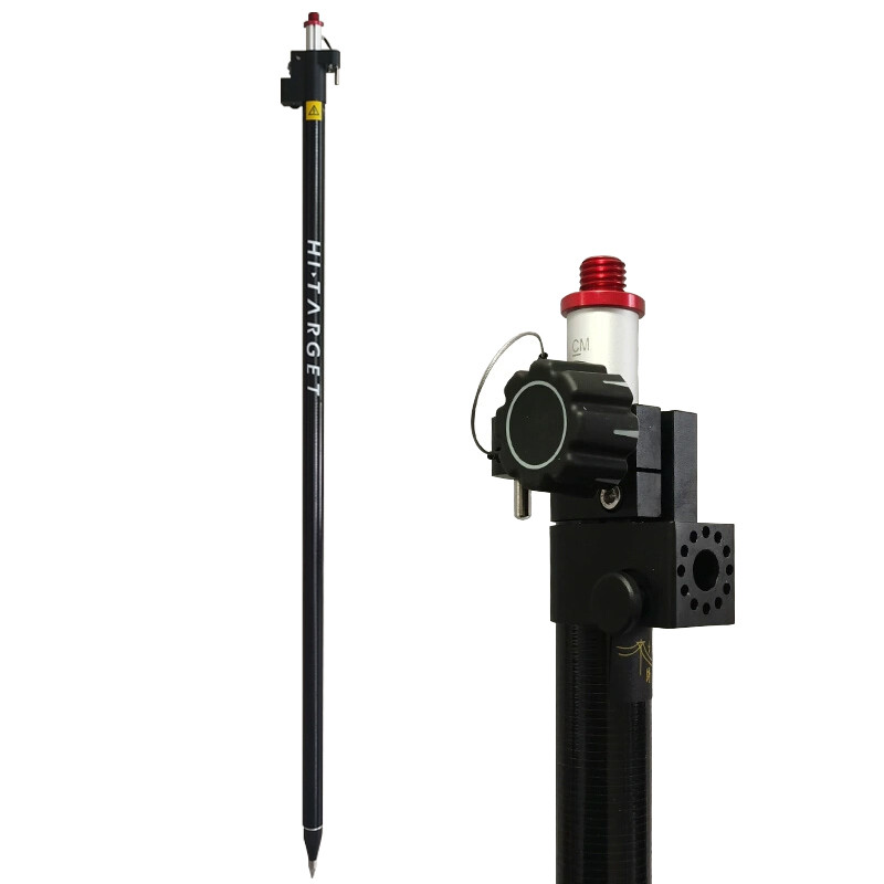 Carbon Fiber Extendable Pole for GPS RTK GNSS Telescopic Rover Pole HiTarget GPS Surveying Pole