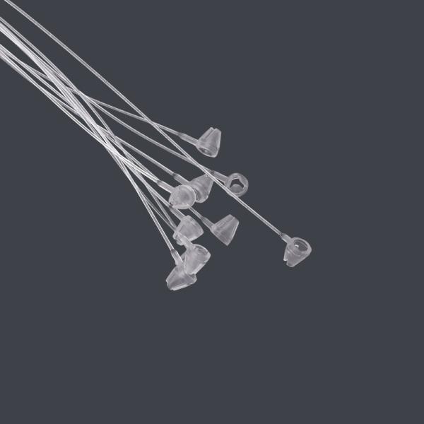 127mm Snap Lock Pin Security Loop Furcate Ends Plastic Tag Lock