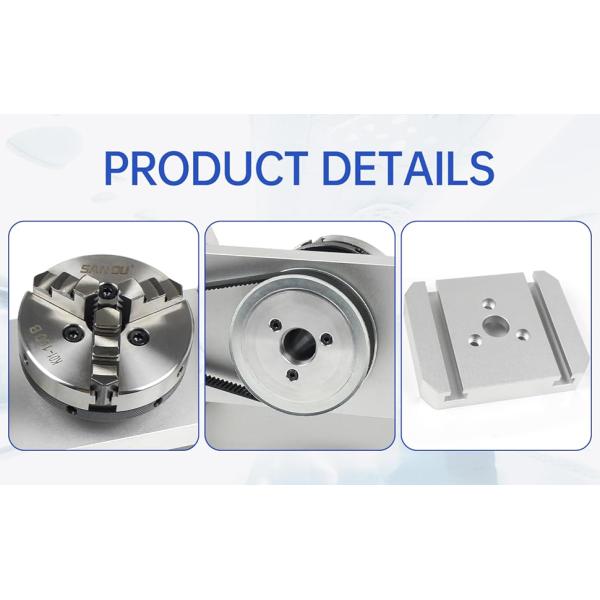 CNC Router 4th 5th A Axis Rotary Table Dividing Head Nema 23 Stepper Motor