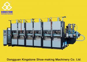 China EVA Slipper Making Shoe Sole Making Machine With Full Production Line / 6 Stations on sale
