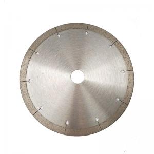 China Continuous Rim Diamond Marble Cutting Blade Hot Pressed Sintered Wear Resistance on sale
