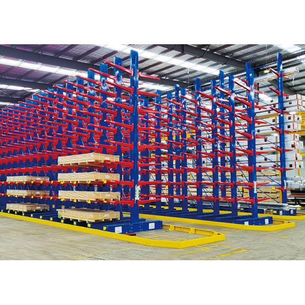C01:Double Side Heavy Duty Cantilever Racking System Long Arm Structure for Lumber Wood Storage