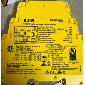 2.8kA 1.0kA Mtl Intrinsically Safe Barriers SD32X