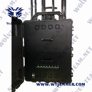 China Adjustble High Power Gsm Signal Jammer Waterproof Pcs 3g 4g 5g All on sale