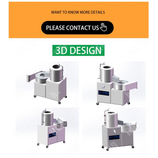 Professional Supplier Mashed Garlic Equipment / Minced Garlic Making Machine / Ginger Garlic Paste Making Machine