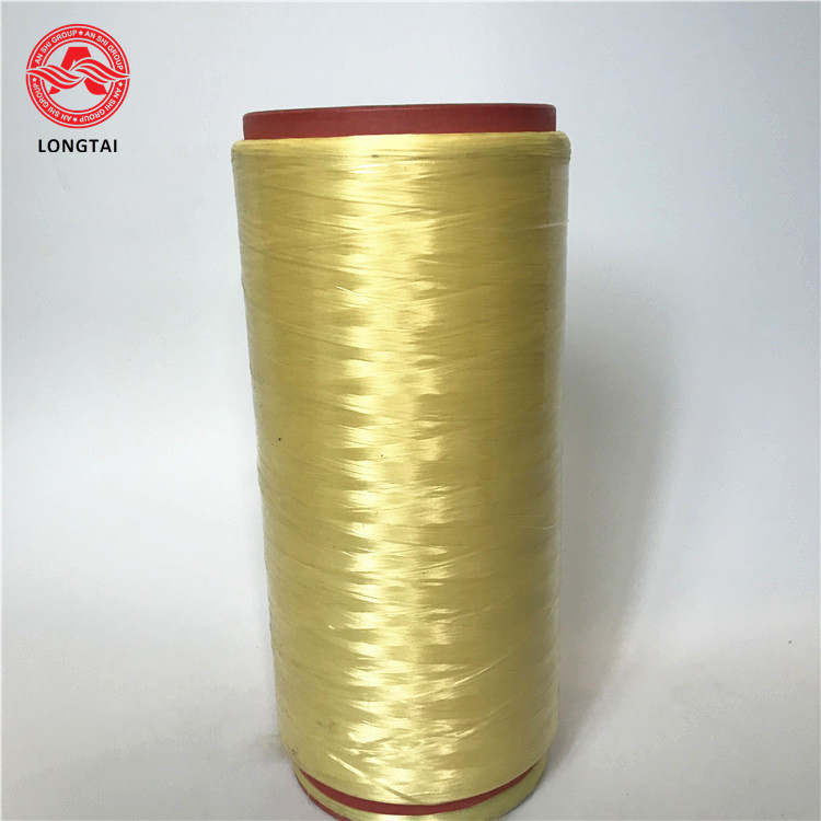 1000 Denier Flame Retardant Para Aramid Filament Yarn Red / Blue / Black / Green