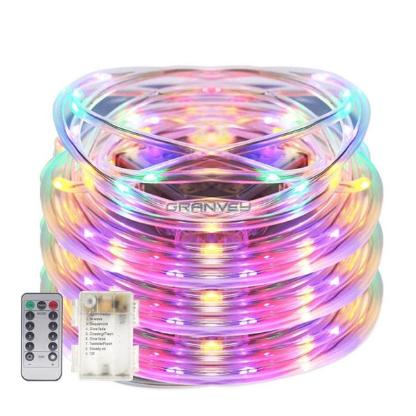 100 LED Decorative LED String Lights 12M Rope Warm White Color For Christmas