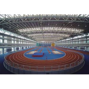 Large Span Space Frame Stadium Lightweight Prefab Steel Building Gym