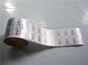Quality Tamper Proof Security Labels Custom Printed Void Open Seal Label For Packing for sale
