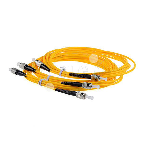 FC ST 50/125um Lc To Lc Fiber Patch Cable Single Mode Customized Length