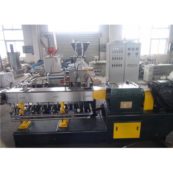 High Efficiency PE Pelletizing Machine , PET Extruder Machine One Year Warranty