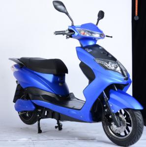 Quality Anti Skid Tire Battery Powered Motor Scooter Disc / Drum Brakes Aluminium Rim for sale