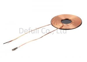 China Smd Transformer Inductive Charging Coil 0.59mm Thickness With Copper Wire Material on sale