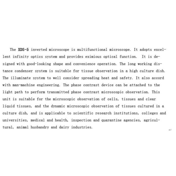 Trinocular Inverted Biological Microscope 100x - 400x 9w Led Light
