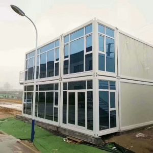 Detachable Flat Pack Container House Prefabricated With Sandwich Panel