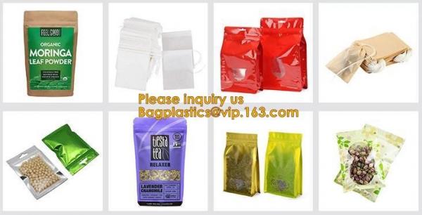 aluminum foil vacuum metalized bag/nylon retort pouch for frozen food with tear notch aluminium foil vacuum bag bagease