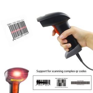IEC60825 USB Handheld Barcode Scanner With Windows 10 System