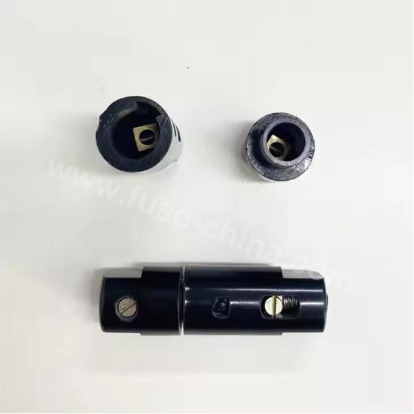 276.5105.4802 36V GBC European 214 Torpedo Series Bullet Fuse VW In-line Screw Fuse Holder